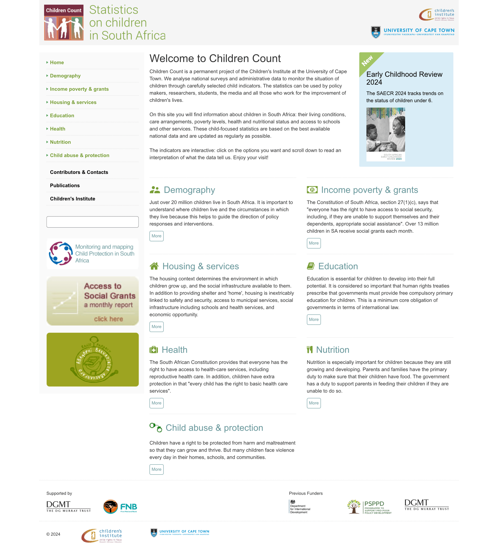 Children Count Website